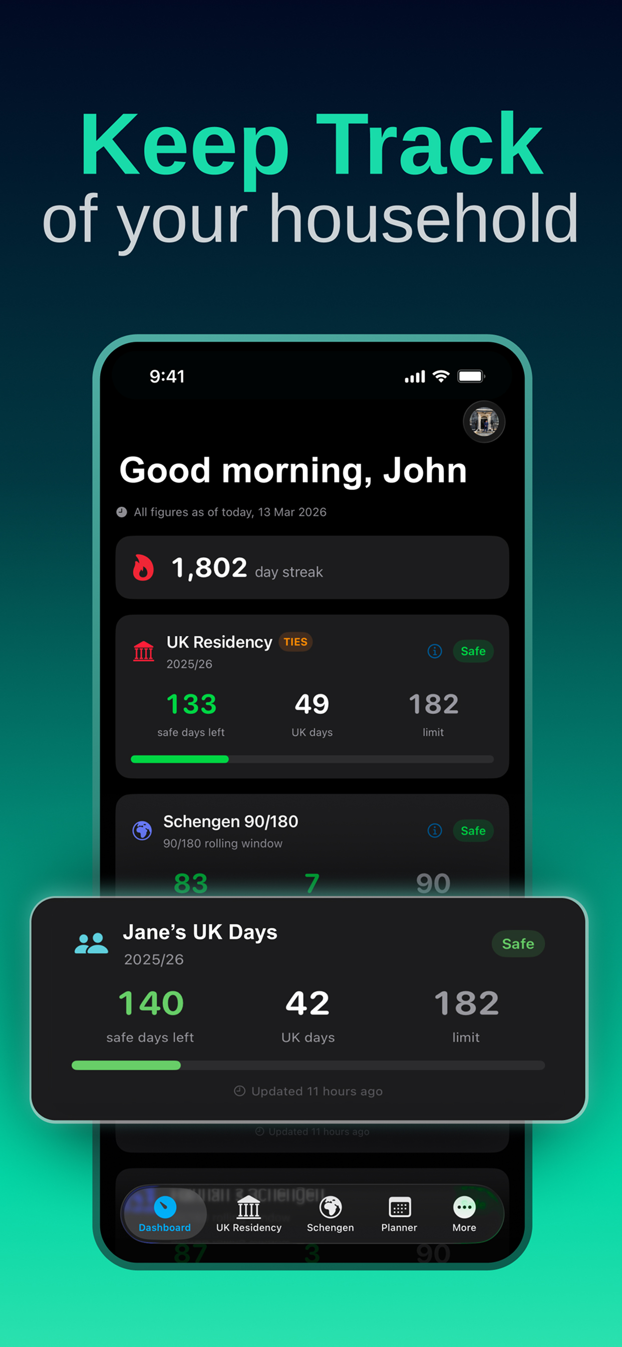 Import and Manage - CSV import wizard with country and date columns