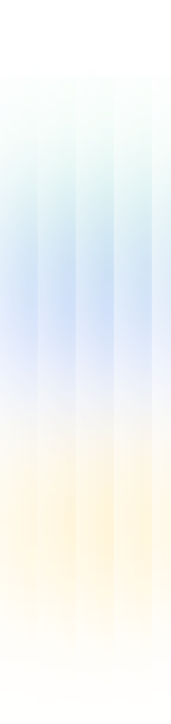 Vertical gradient background with soft tones of blue fading into beige.