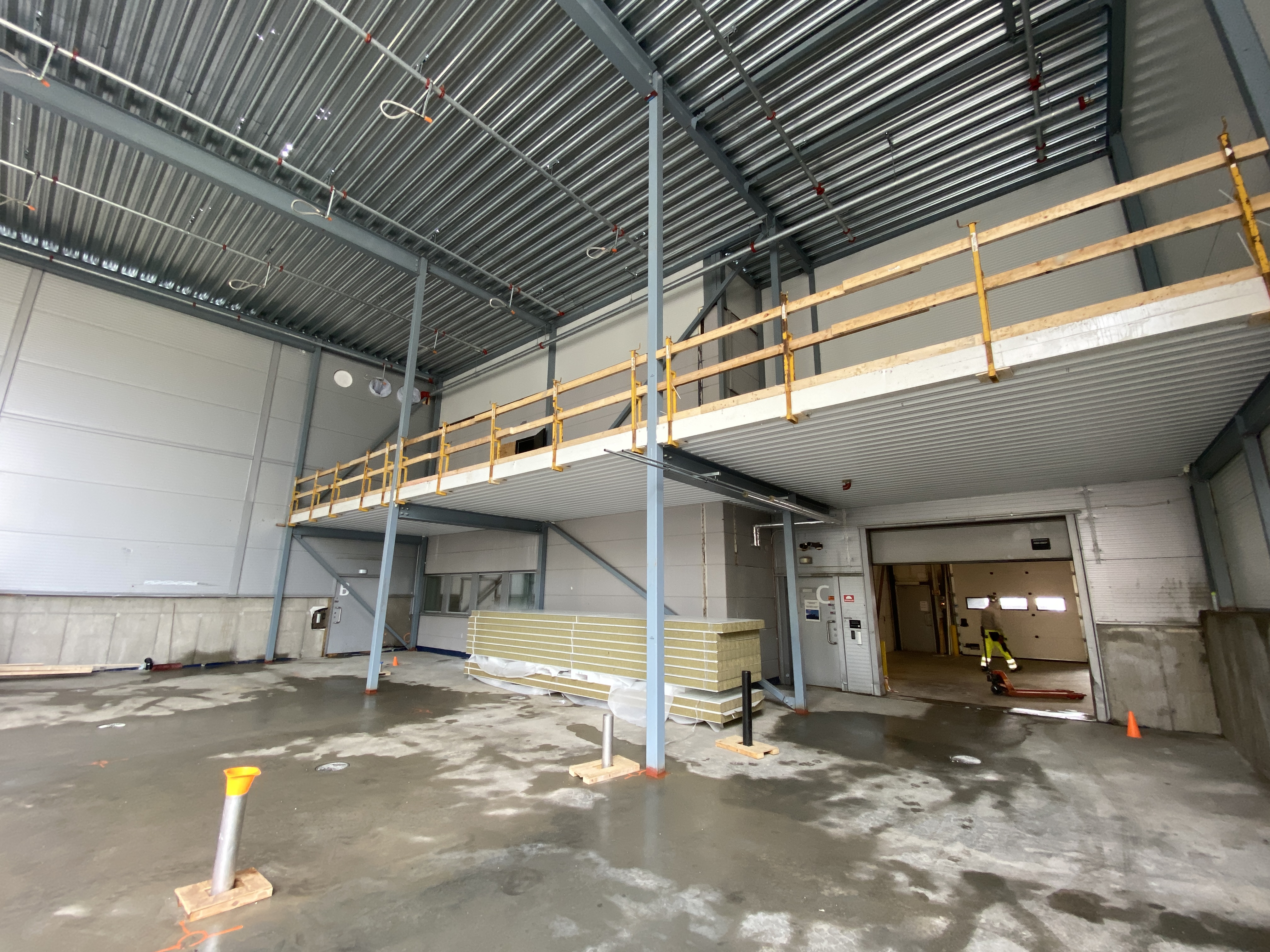 Food plant under construction.
