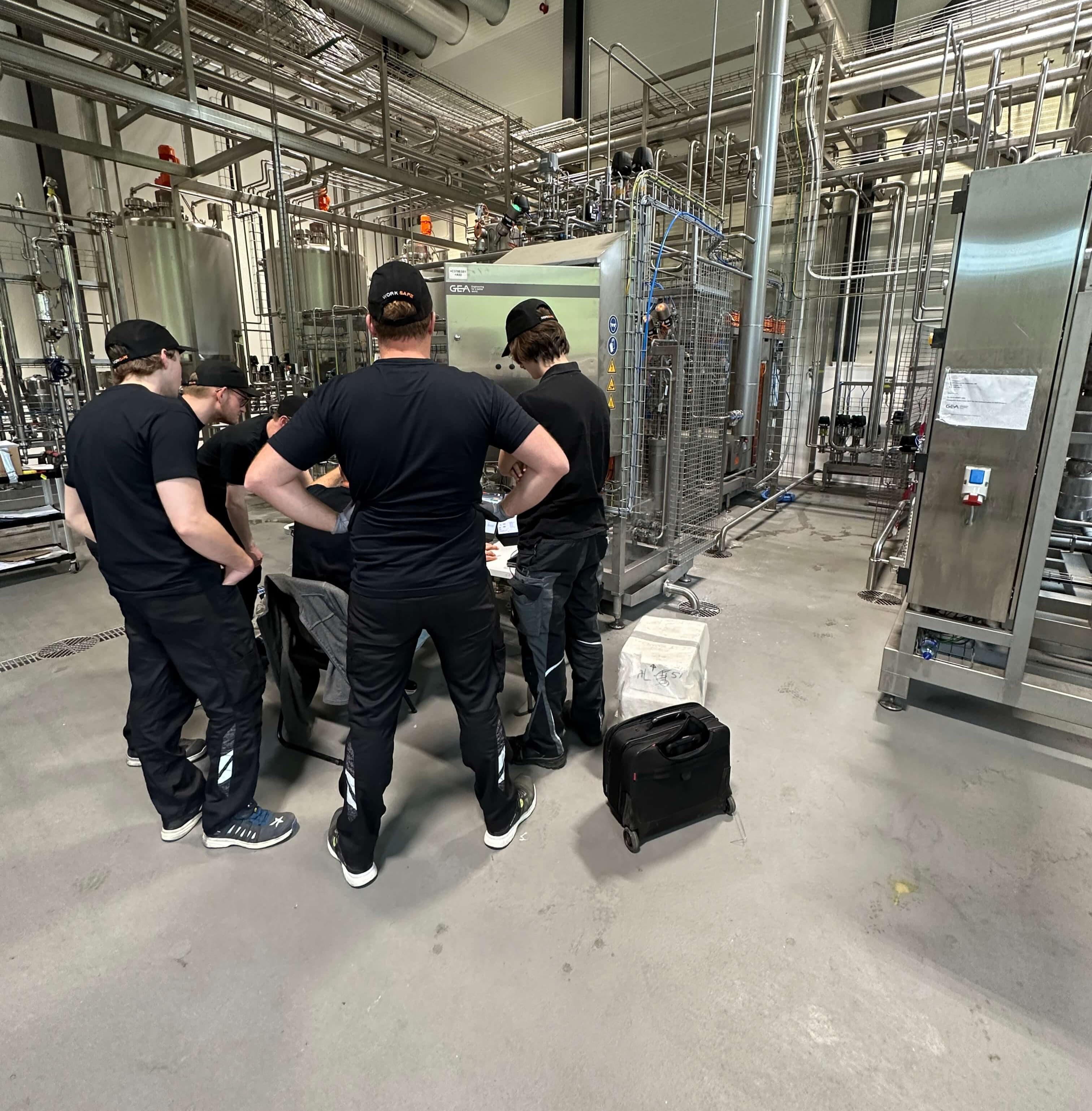 Operator training at start up