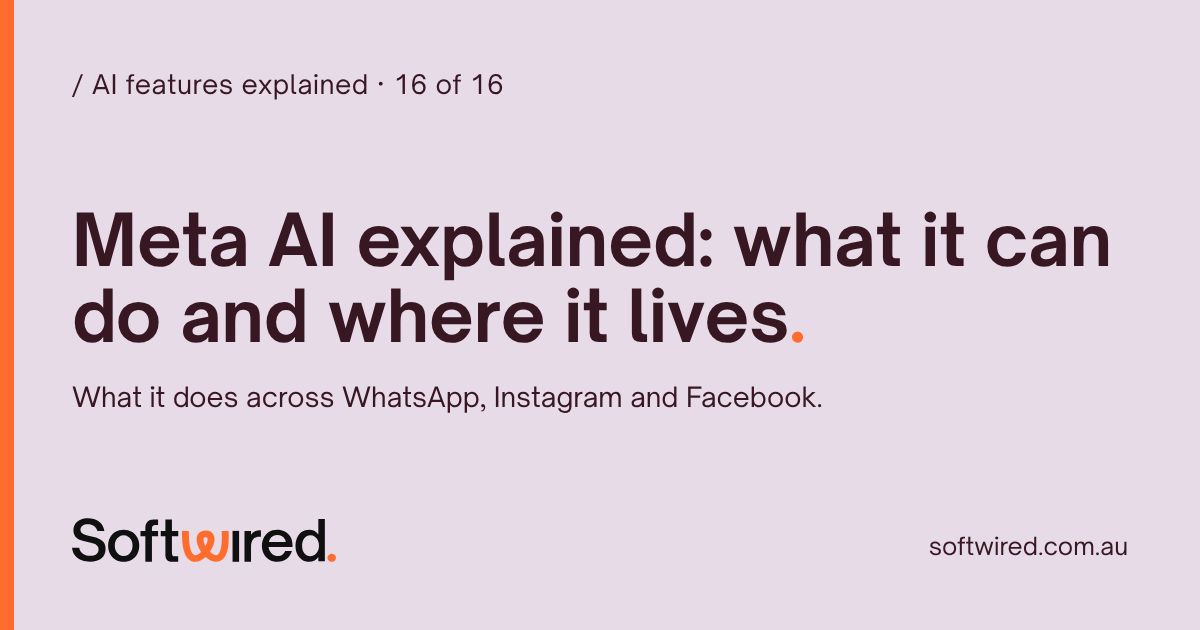 Softwired AI features explained, part 16 of 16