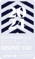 2024 Europe & Israel's B2B SaaS rising 100 report by Sifted and Sapphire.