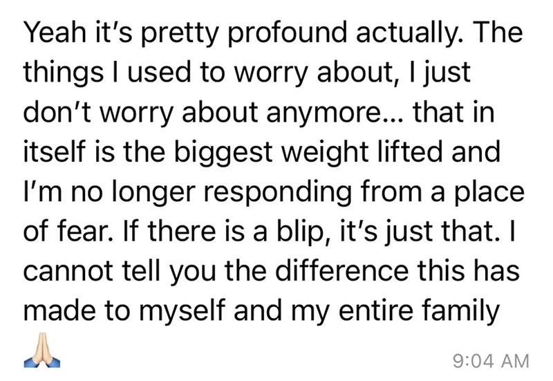 Review of The Ascension Field, testimonial from member