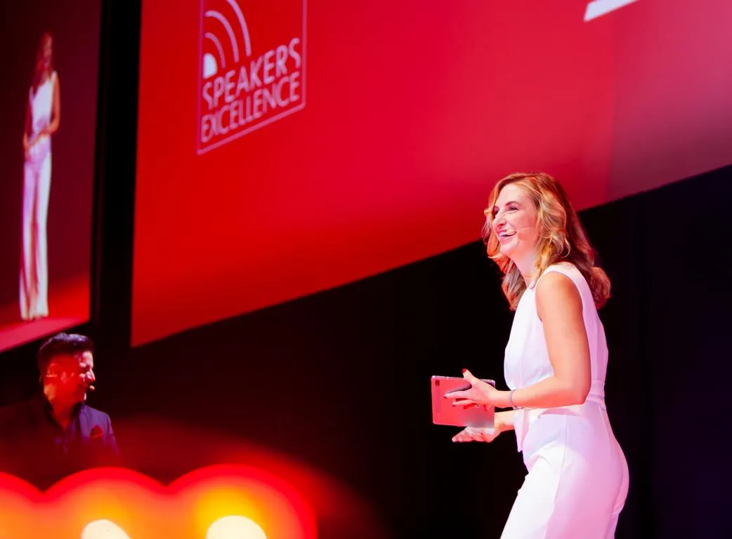 Janine Mehner hosting for Speakers Excellence