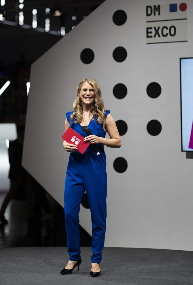 Janine Utsch hosting DMEXCO