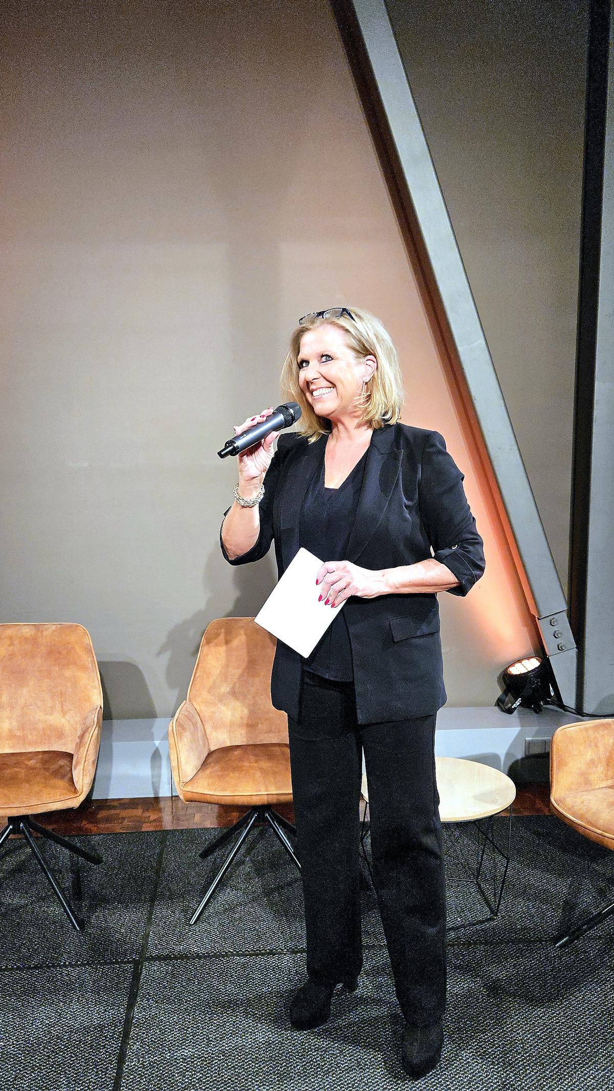 eventas host Sabine Ehlers