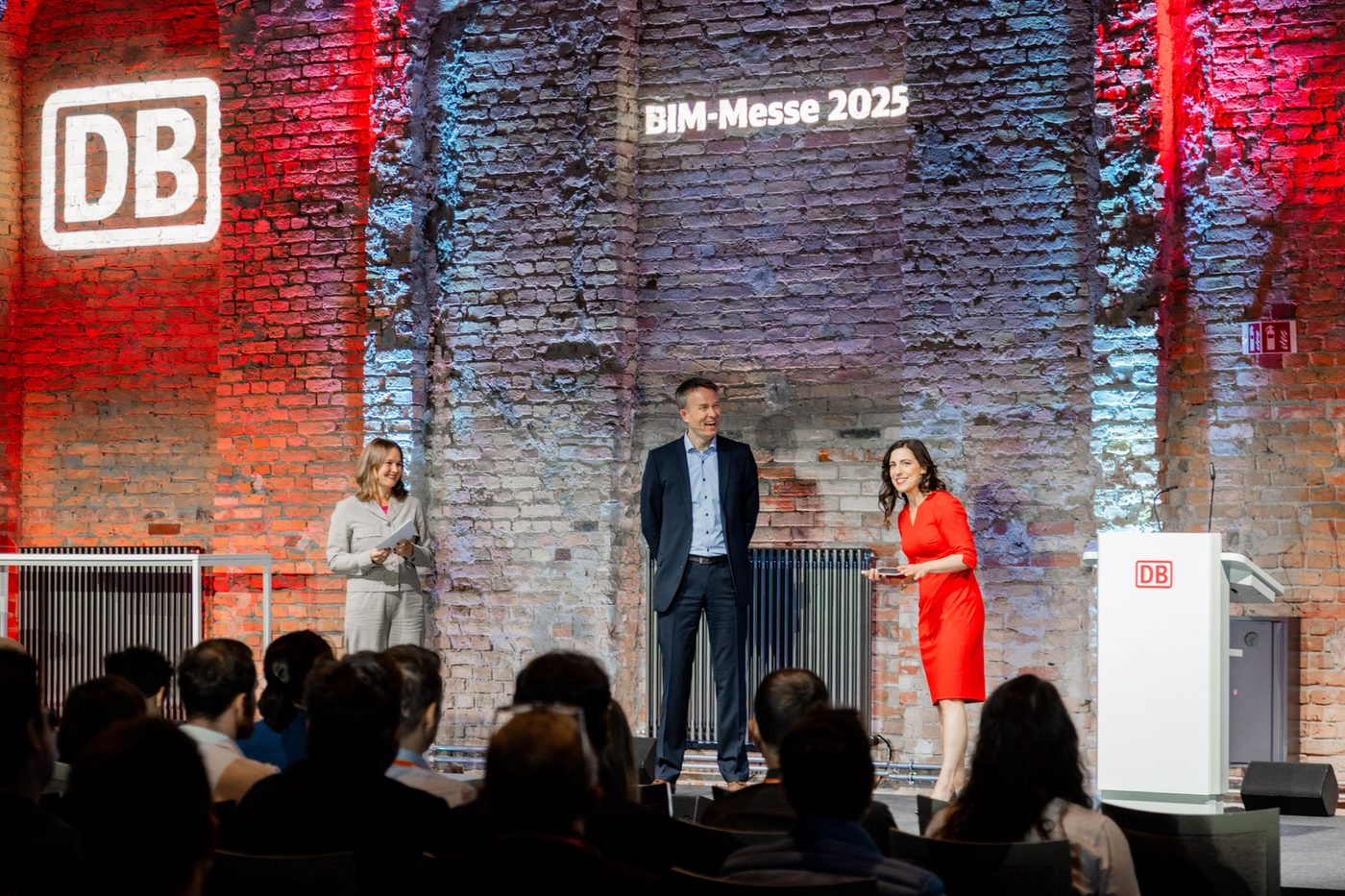 Carina Jantsch moderiert die Deutsche Bahn BIM-Messe