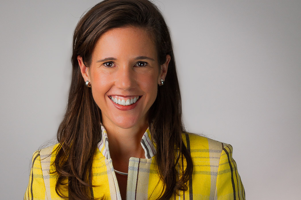 Corinna Egerer, business and politics host