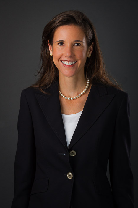 Corinna Egerer, business and politics host