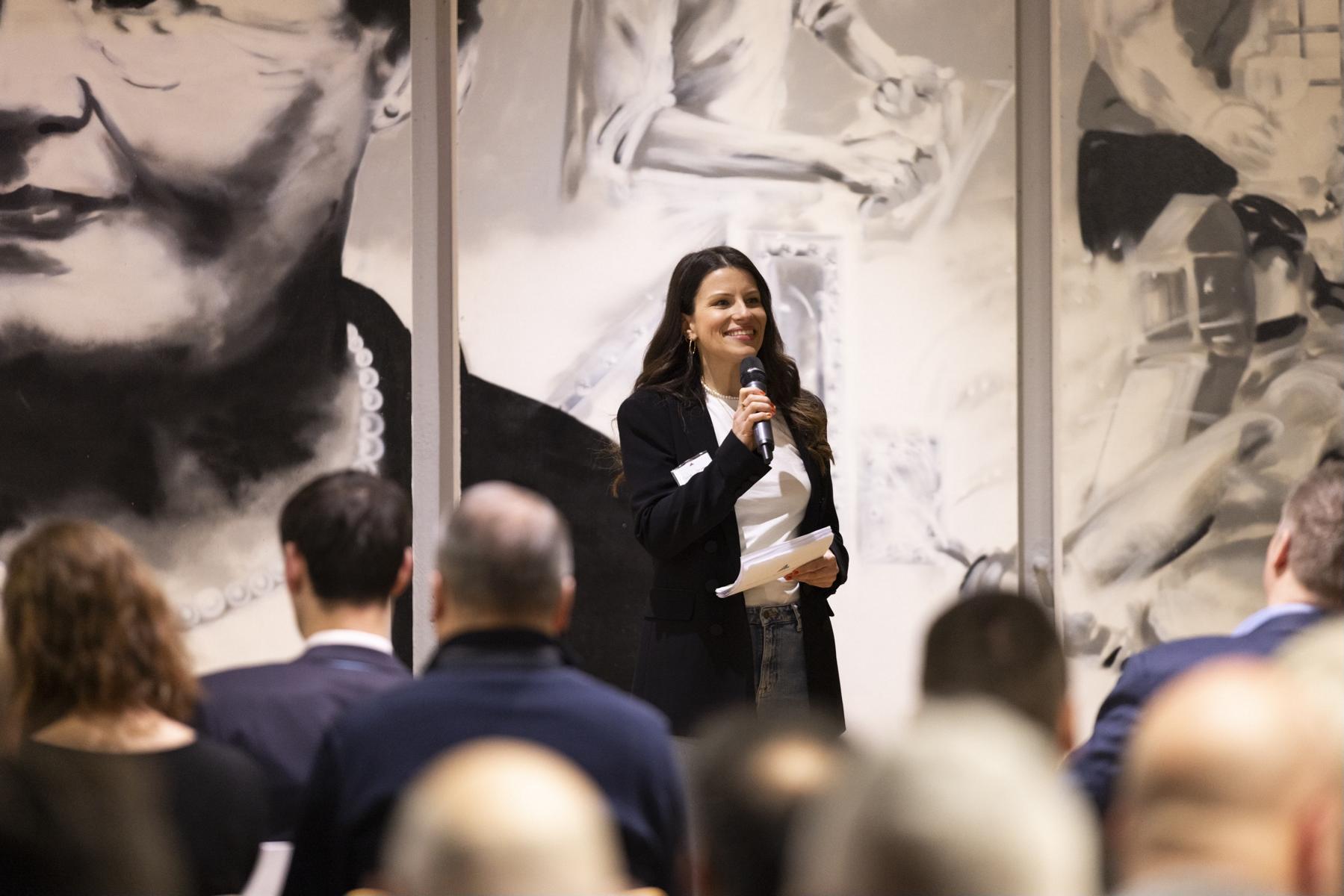 eventas Moderatorin Maria Jeszke