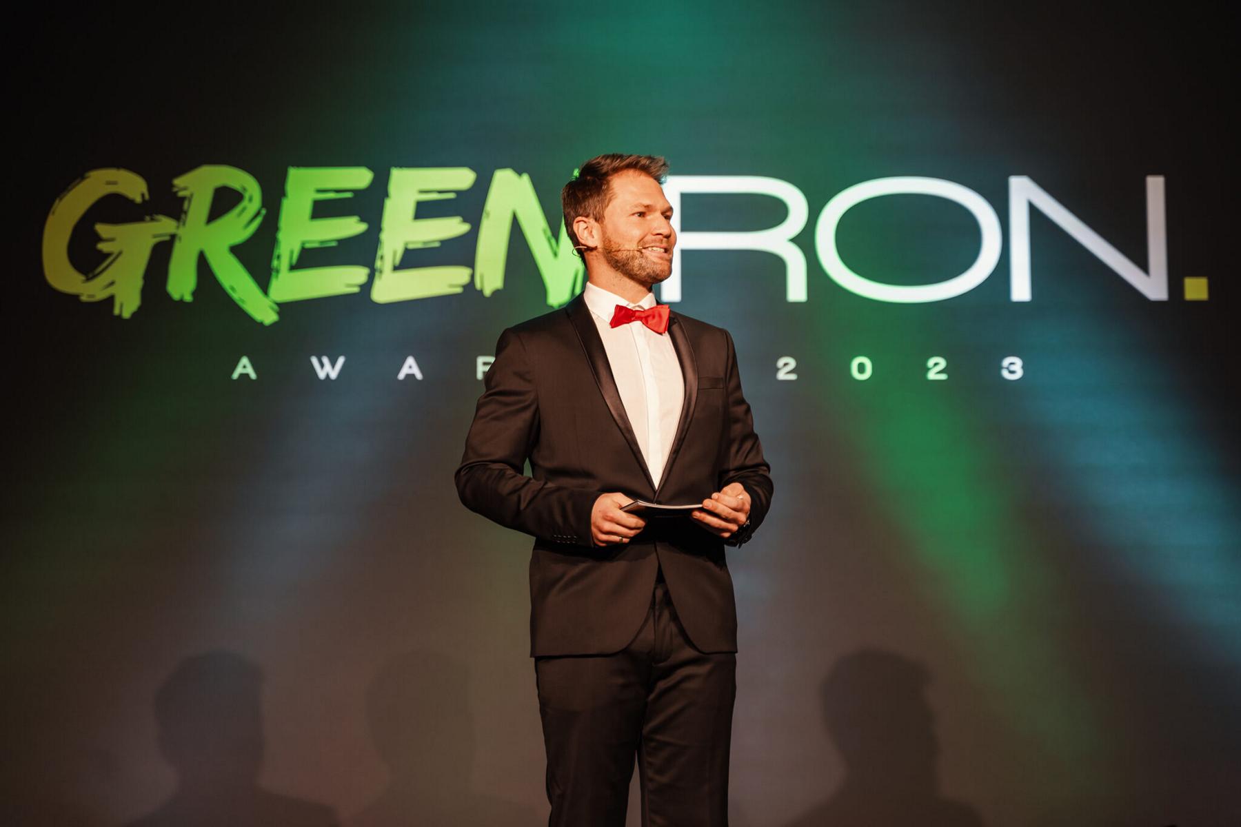 Tobias Witton hosts an awards gala
