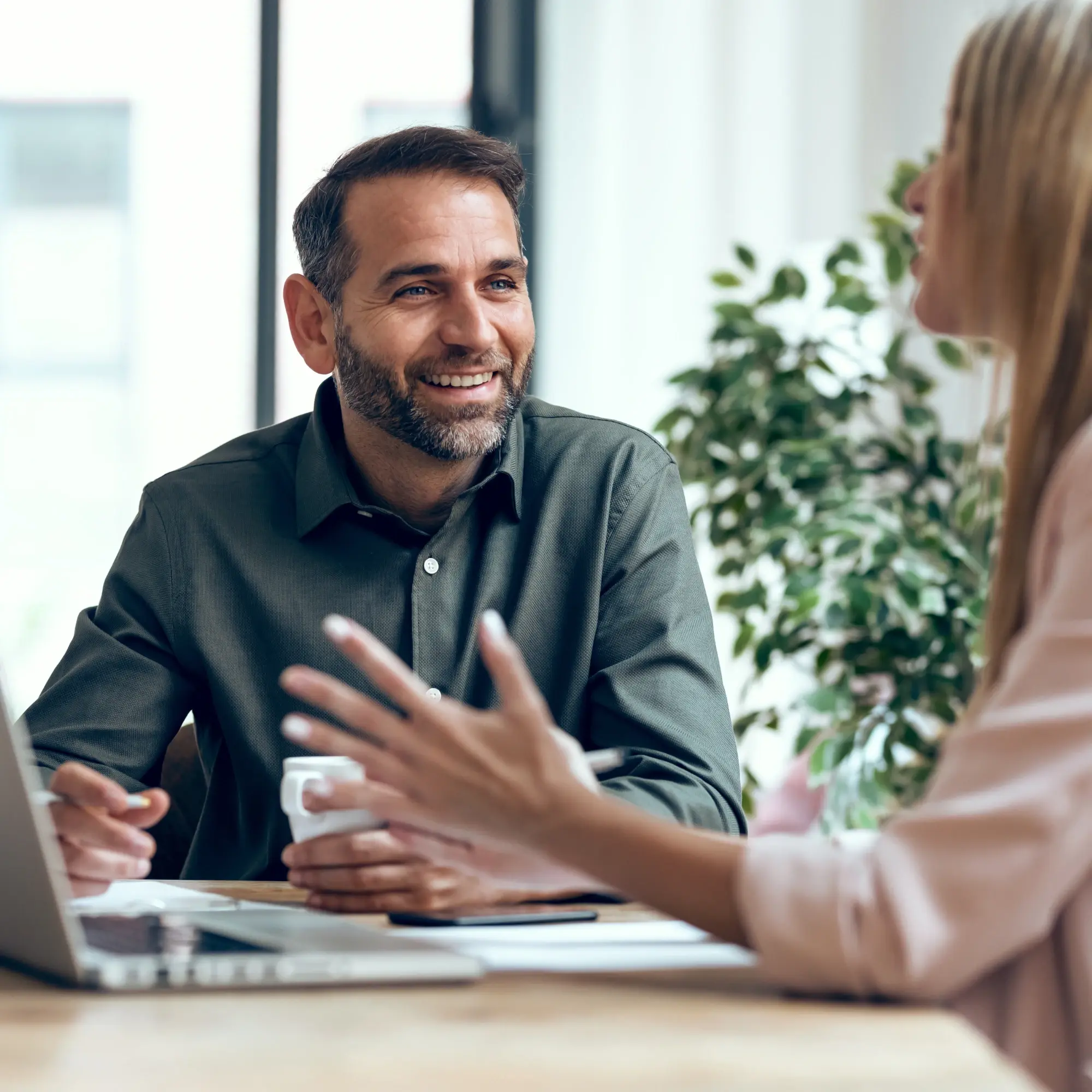 Coaching in kleiner Runde beim Vita Grow Team mit Raum für Fragen, Motivation und ganzheitliche Impulse