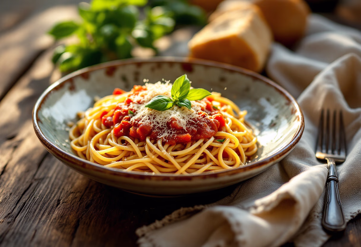 image of signature dish for a modern italian bistro