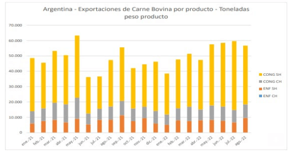 exportaciones de carne vacuna argentina
