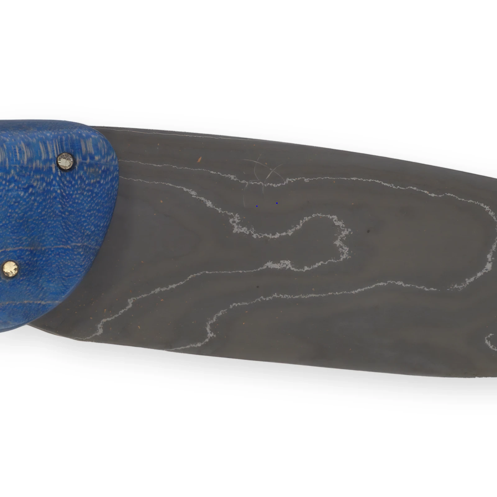 E-Knife Blauer Ahorn – Detail 2