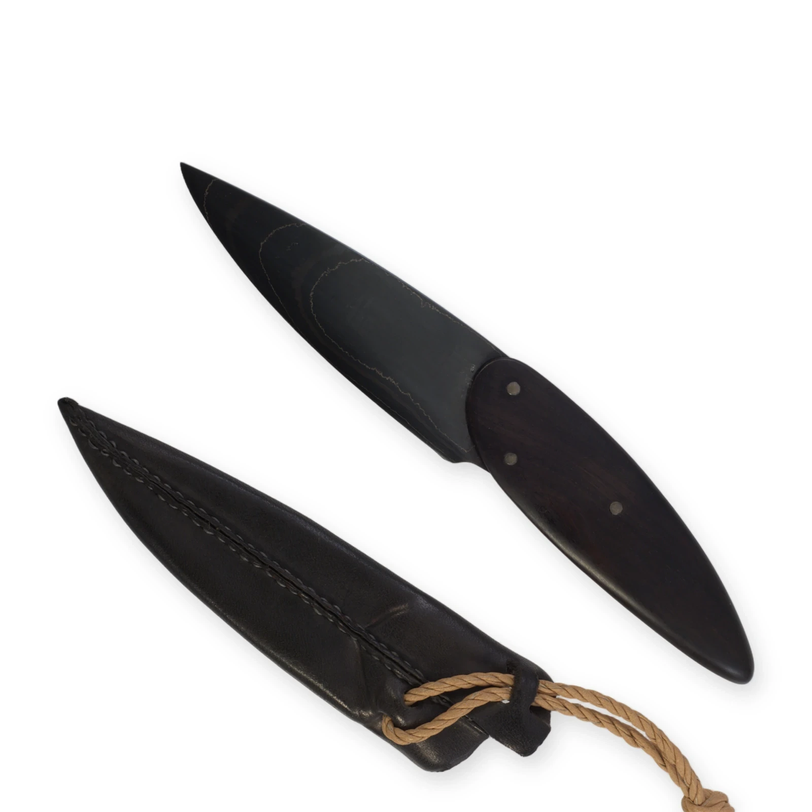 E-Knife brüniert schwarz – Ansicht 2