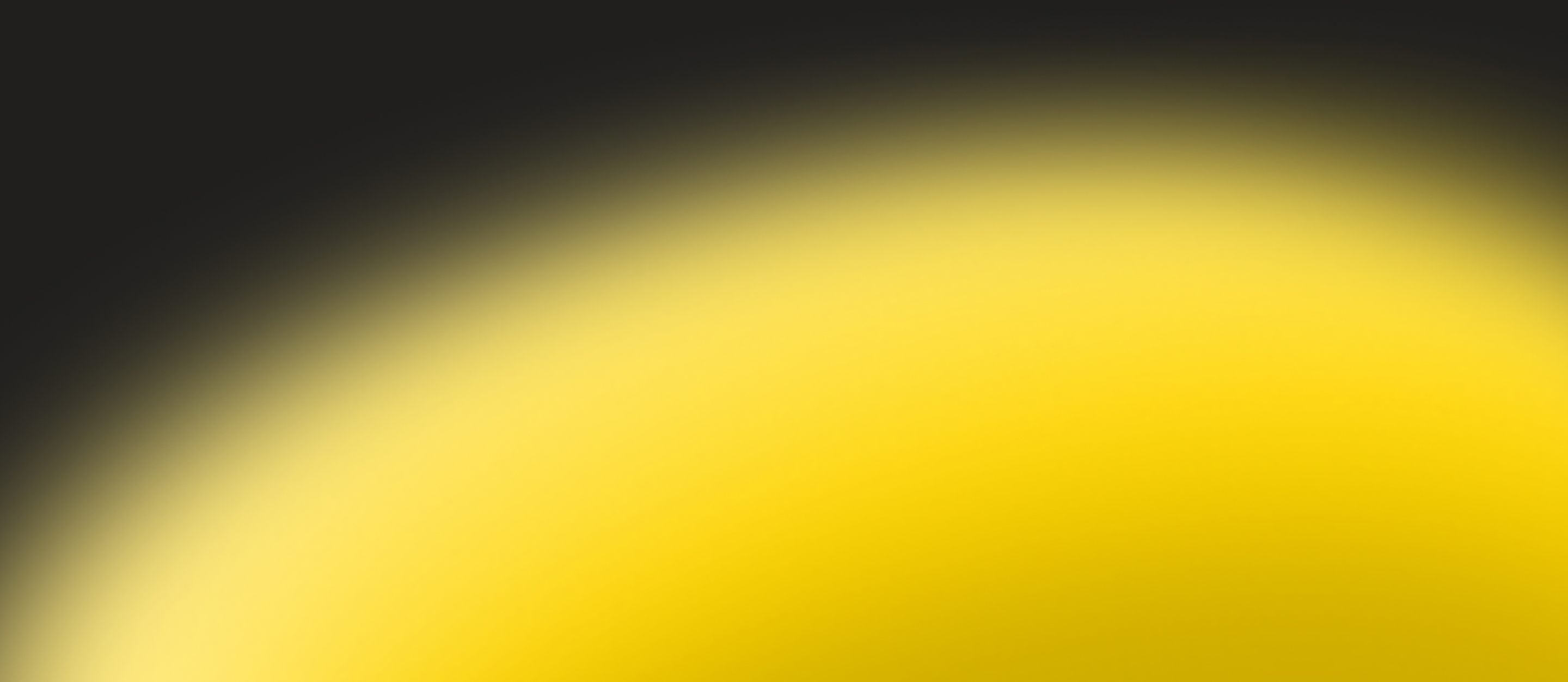 Gradient background transitioning from dark black to bright orange.