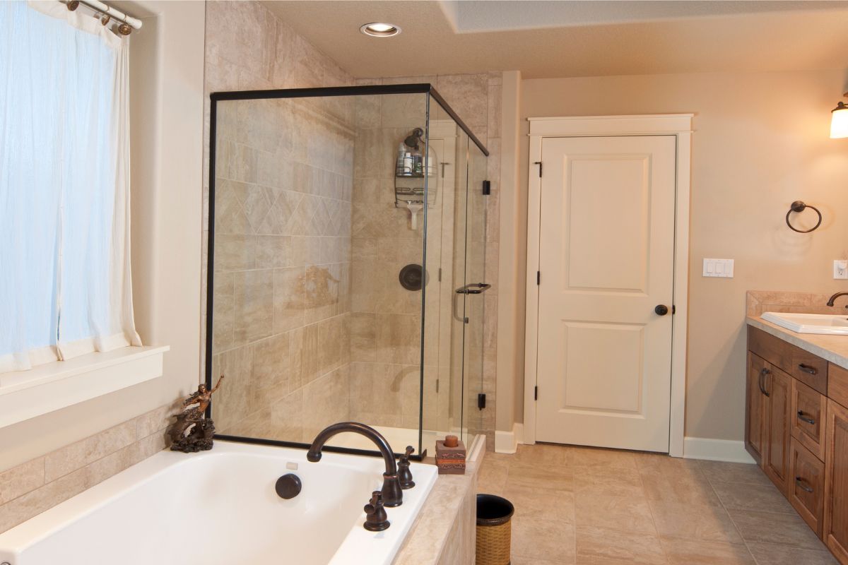 remodeled bathroom
