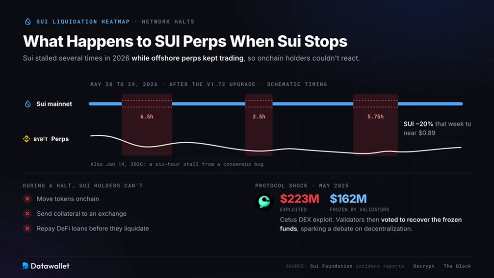 What Happens to SUI Perps When the Sui Network Stops?