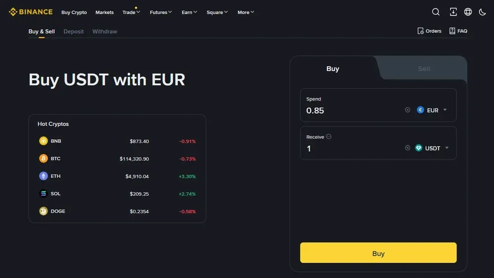 Binance USDT