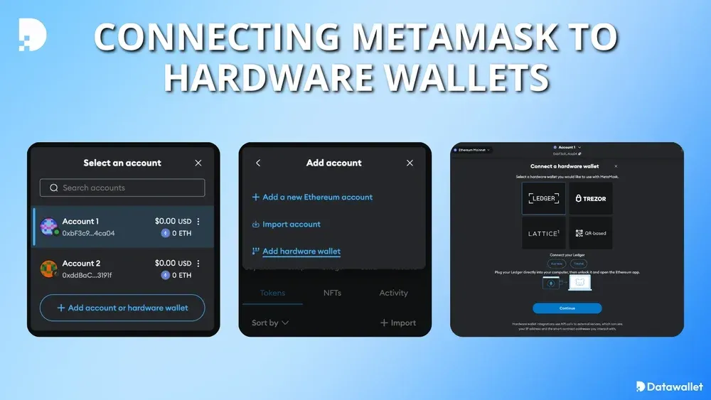 MetaMask Hardware-Wallets verbinden
