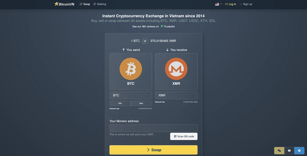 5. BitcoinVN تقدير خاص للمتداولين المحليين