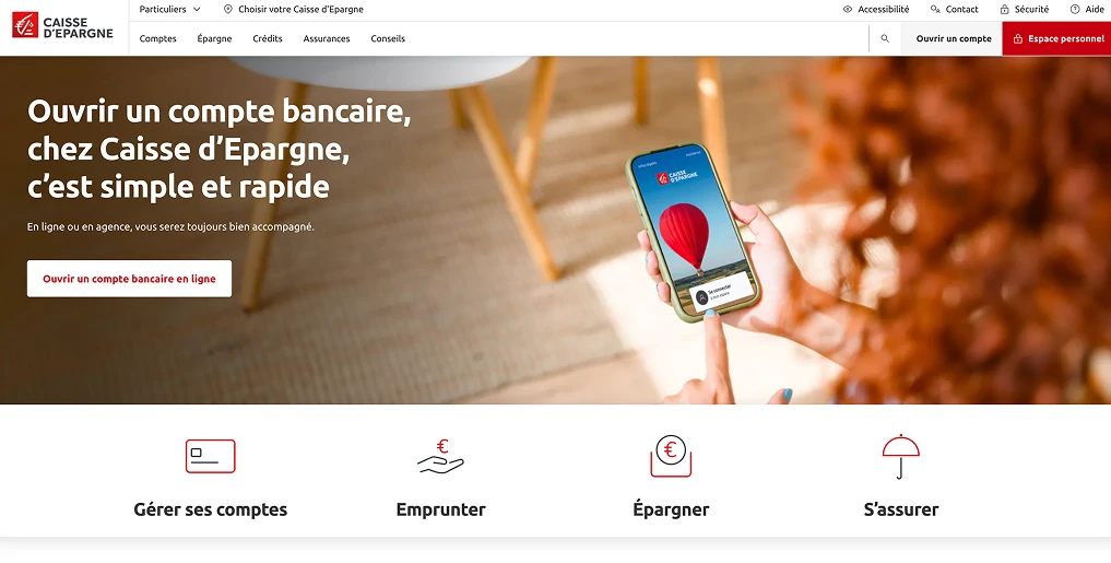 À propos de Caisse d’Epargne