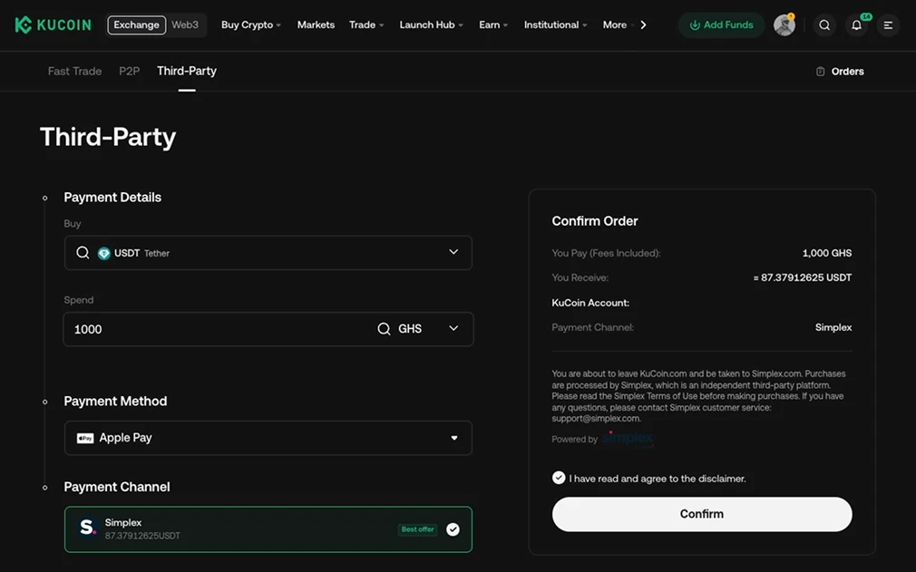 KuCoin.