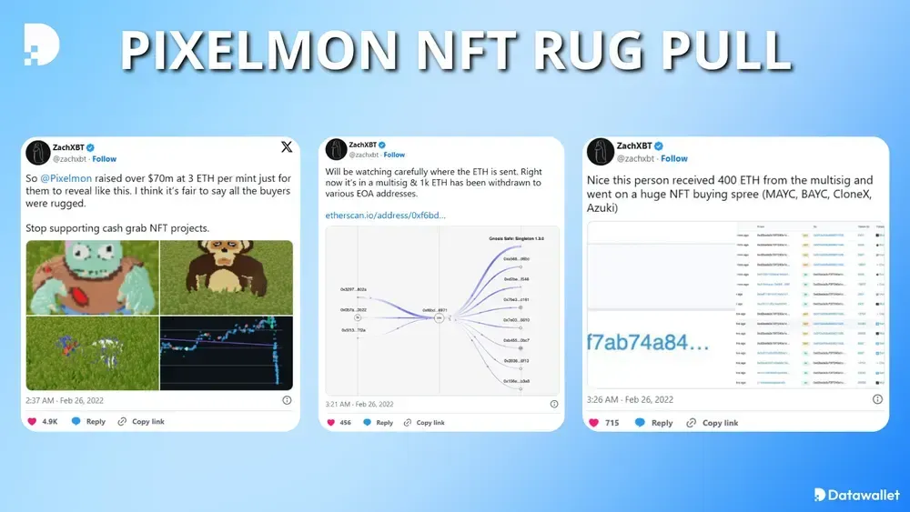 Pixelmon NFT Rug Pull