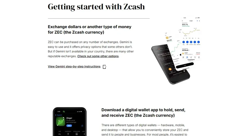 Comment utiliser Zcash