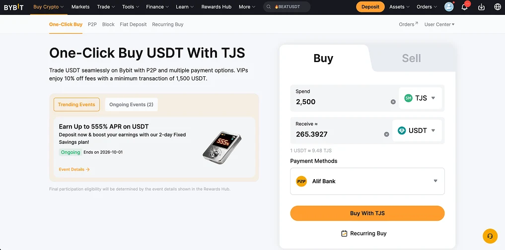 Bybit TJS