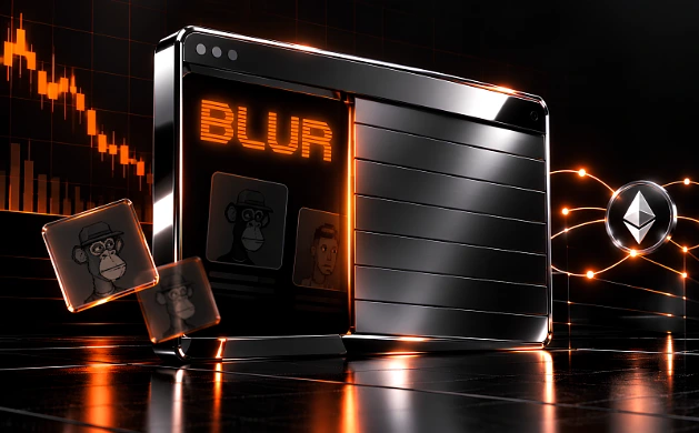 Blur تغلق الواجهة الأمامية مع انخفاض حجم تداول NFT بنسبة 99%