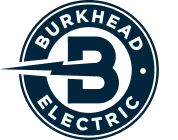 Burkhead Electric logo with a large stylized B and surrounding circle.