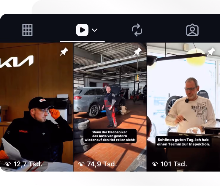 Social-Media-Ergebnisse der Levy Motor Company in Lutherstadt Wittenberg mit 480.288 Aufrufen und 3.447 neuen Followern