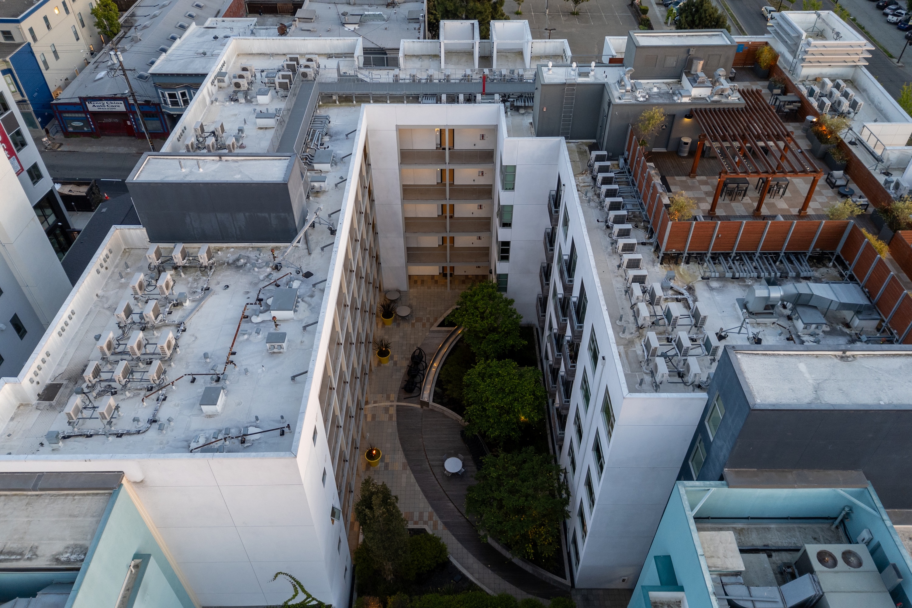 View of surrounding area of Berkeley 