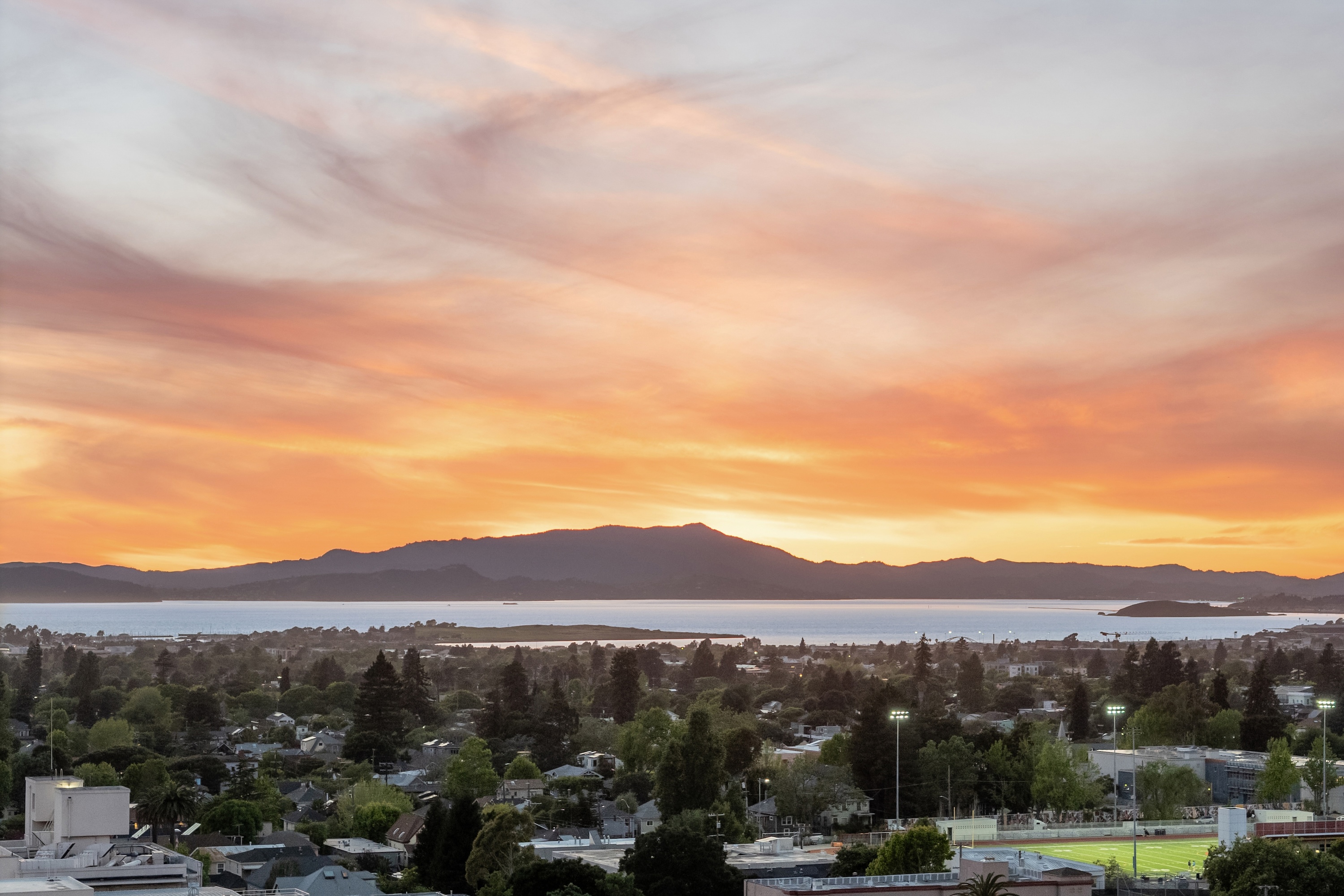 View of surrounding area of Berkeley 