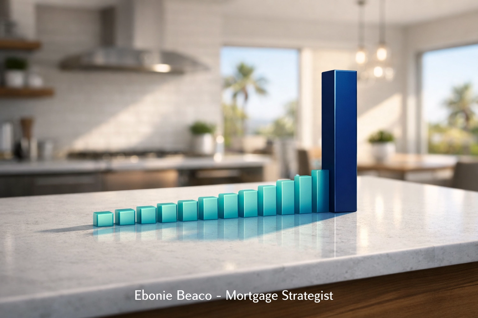 Chart illustrating the payment jump from interest-only to full principal repayment on a California HELOC.