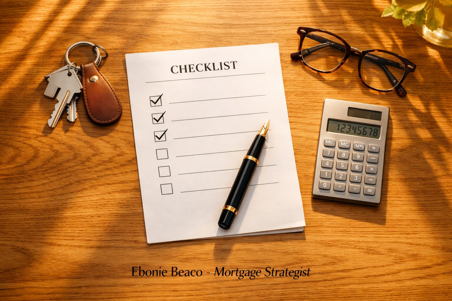 Homeowner checklist for evaluating interest rates and repayment terms for a home equity line of credit.