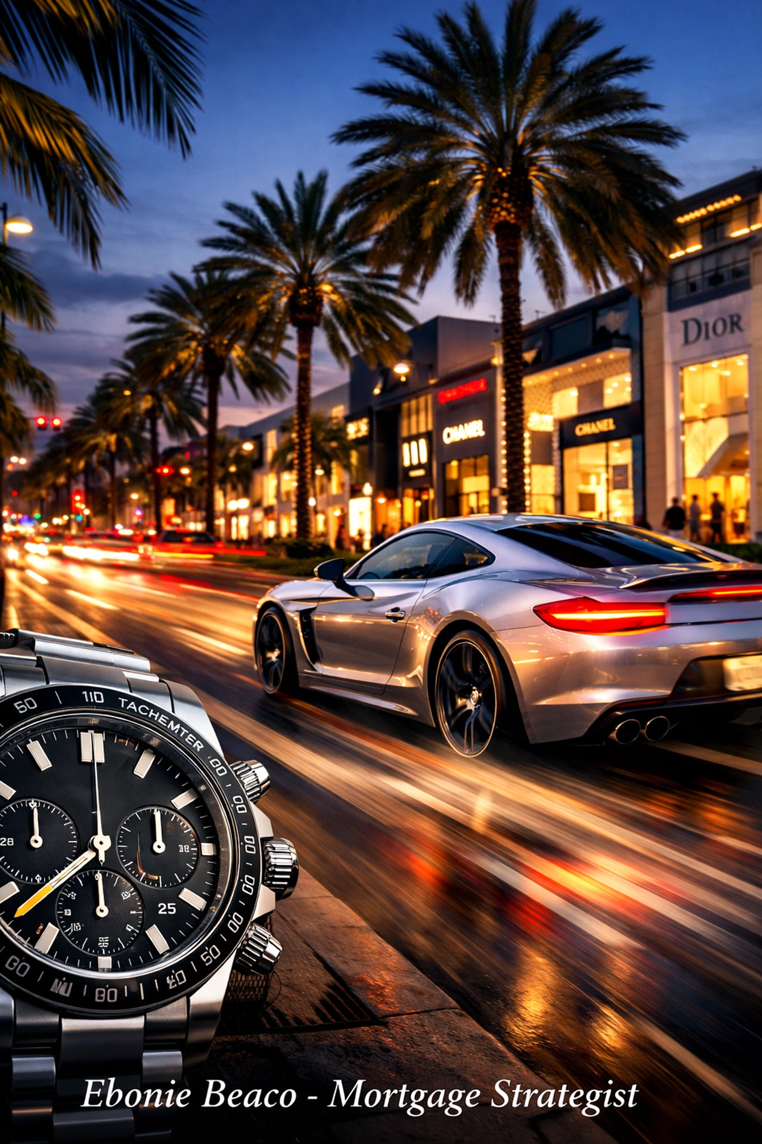 Fast closing timeline for a Non-QM Jumbo loan on Rodeo Drive in Beverly Hills.