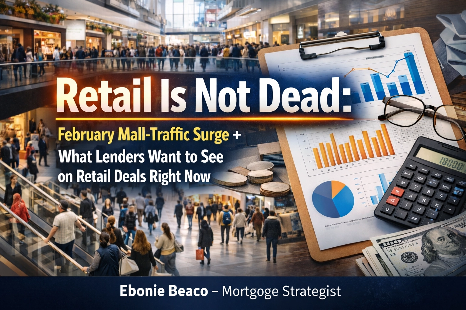 Commercial real estate investment analysis of a retail strip center with a 1.44 DSCR ratio.