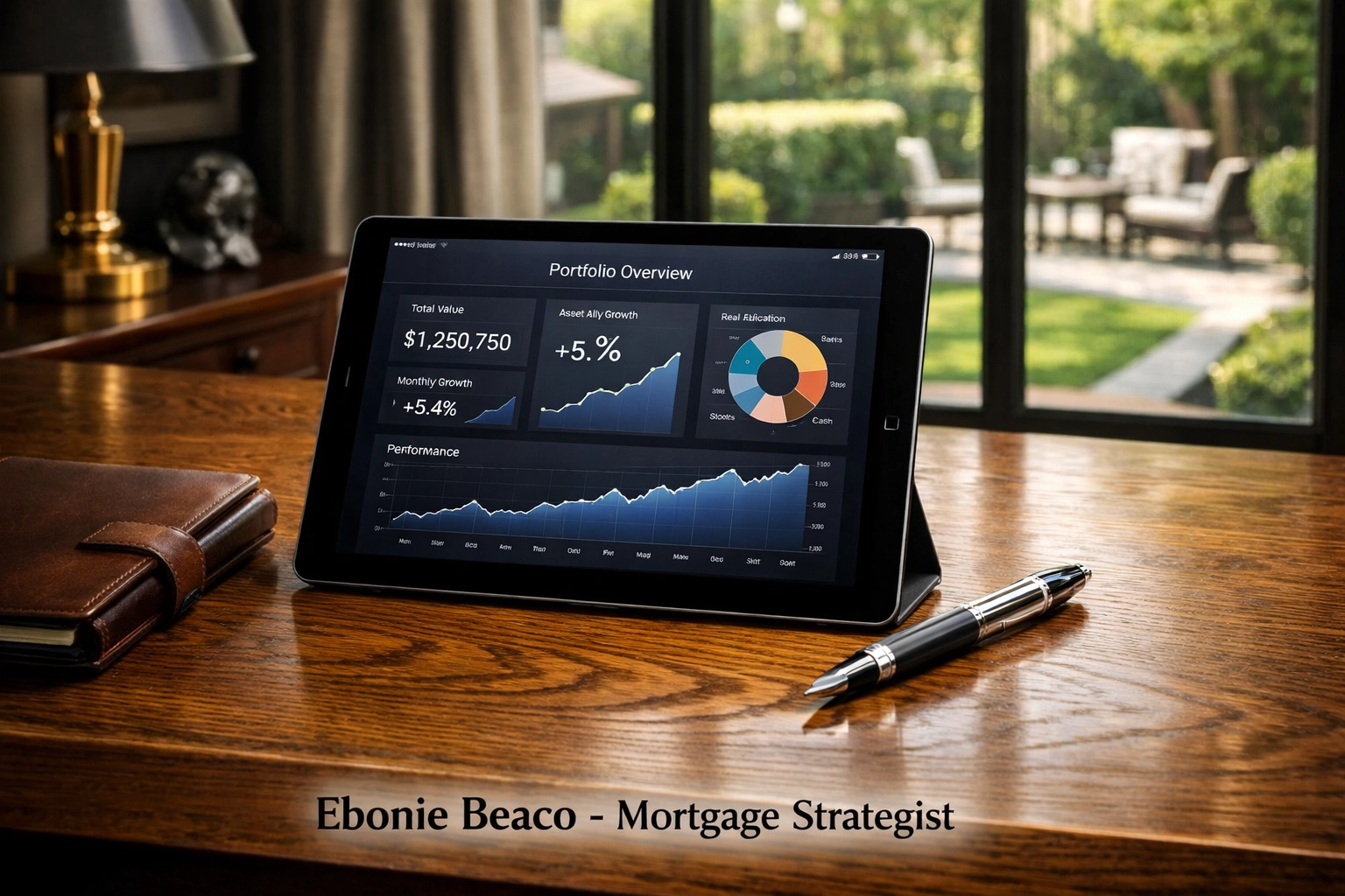 Professional financial dashboard showing cash reserve requirements for high-balance Jumbo loan borrowers.