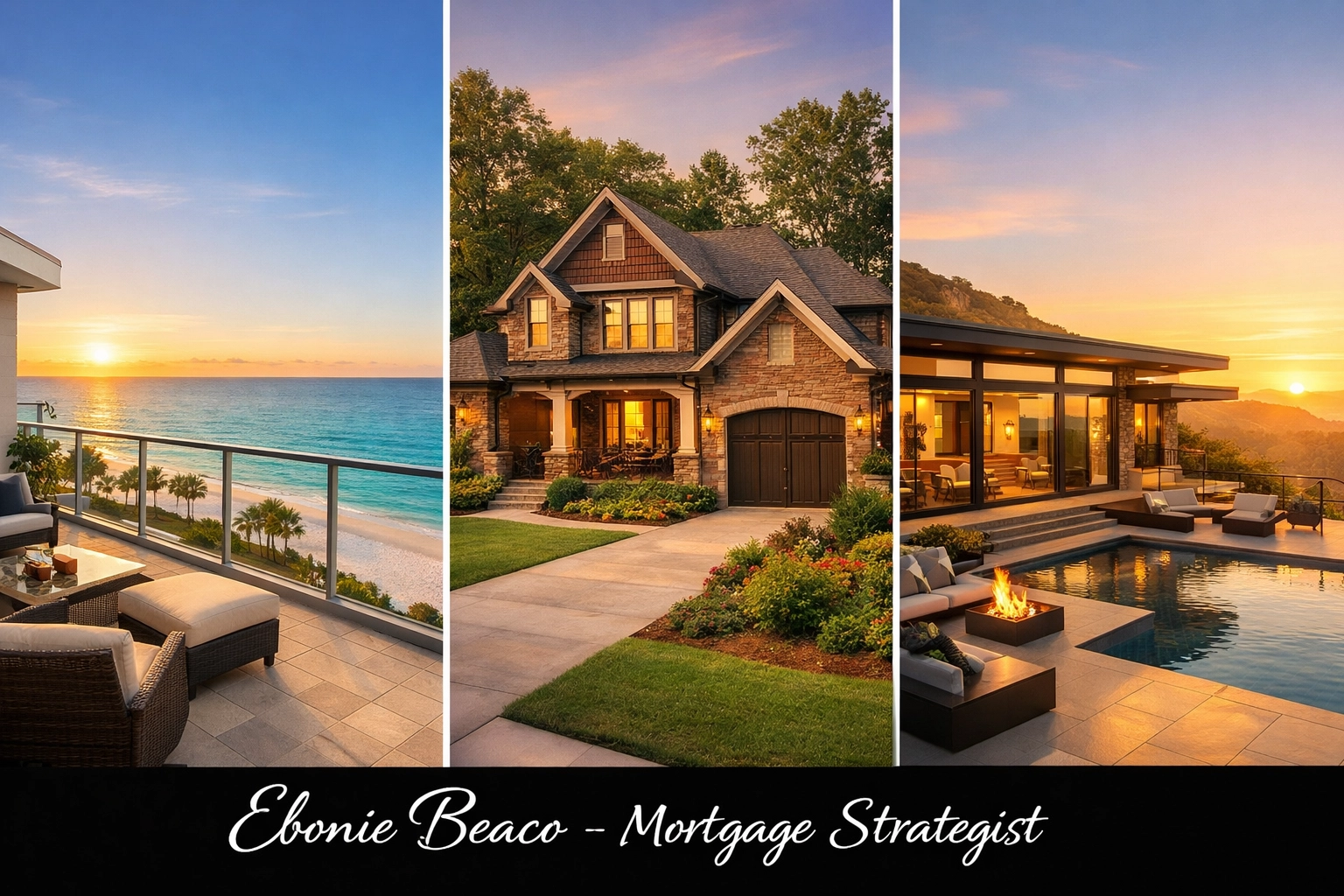 Investment properties in Florida, Georgia, and California showcasing portfolio scaling with DSCR loans.