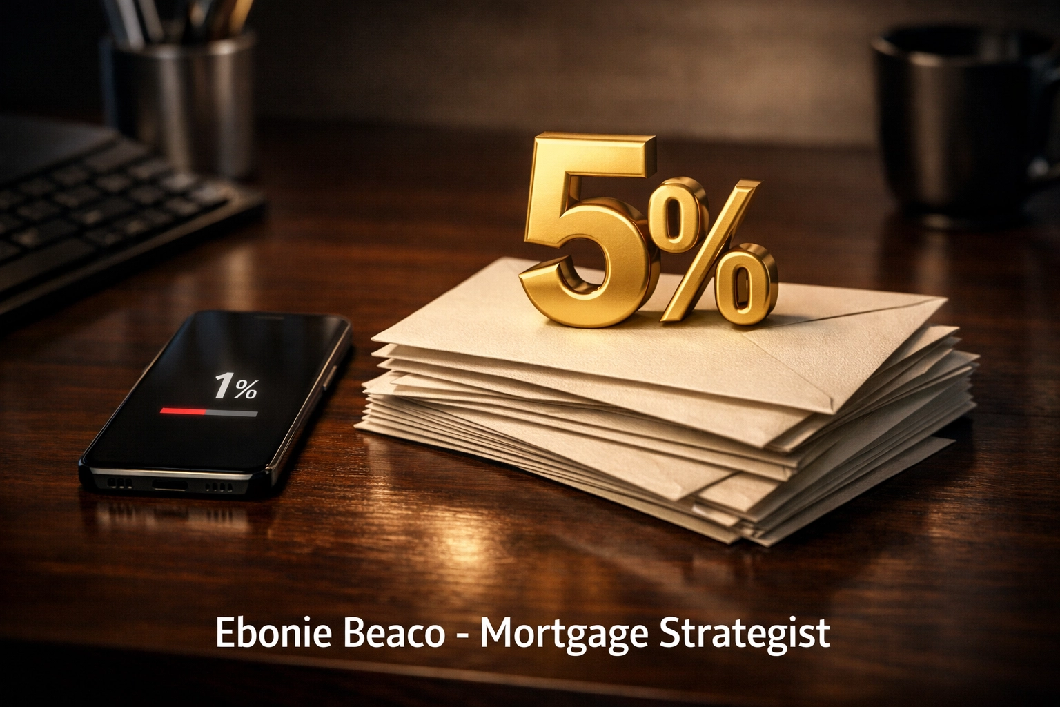 Comparison of direct mail and digital response rates for real estate wholesaling deals.