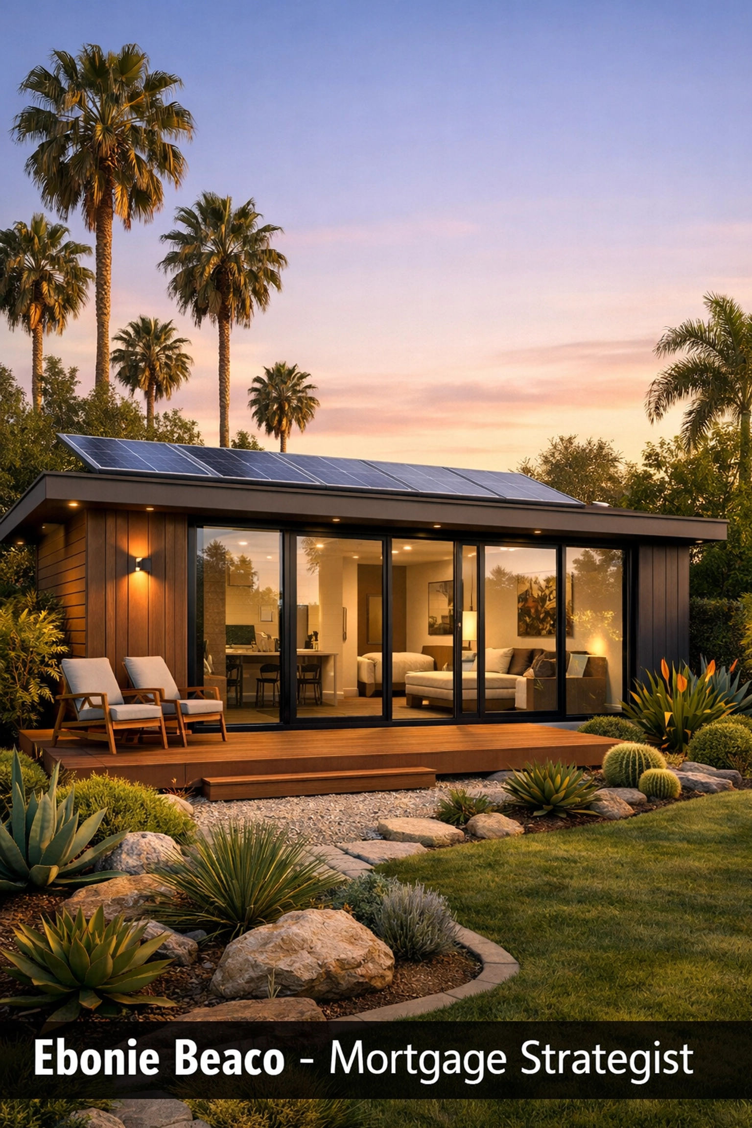 Modern Los Angeles ADU in a backyard, demonstrating increased property appraisal value for California BRRRR.