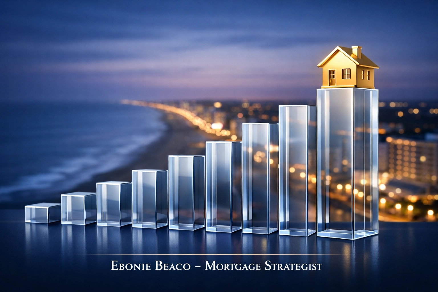 Professional growth chart illustrating a successful real estate portfolio strategy in the Virginia Beach rental market.