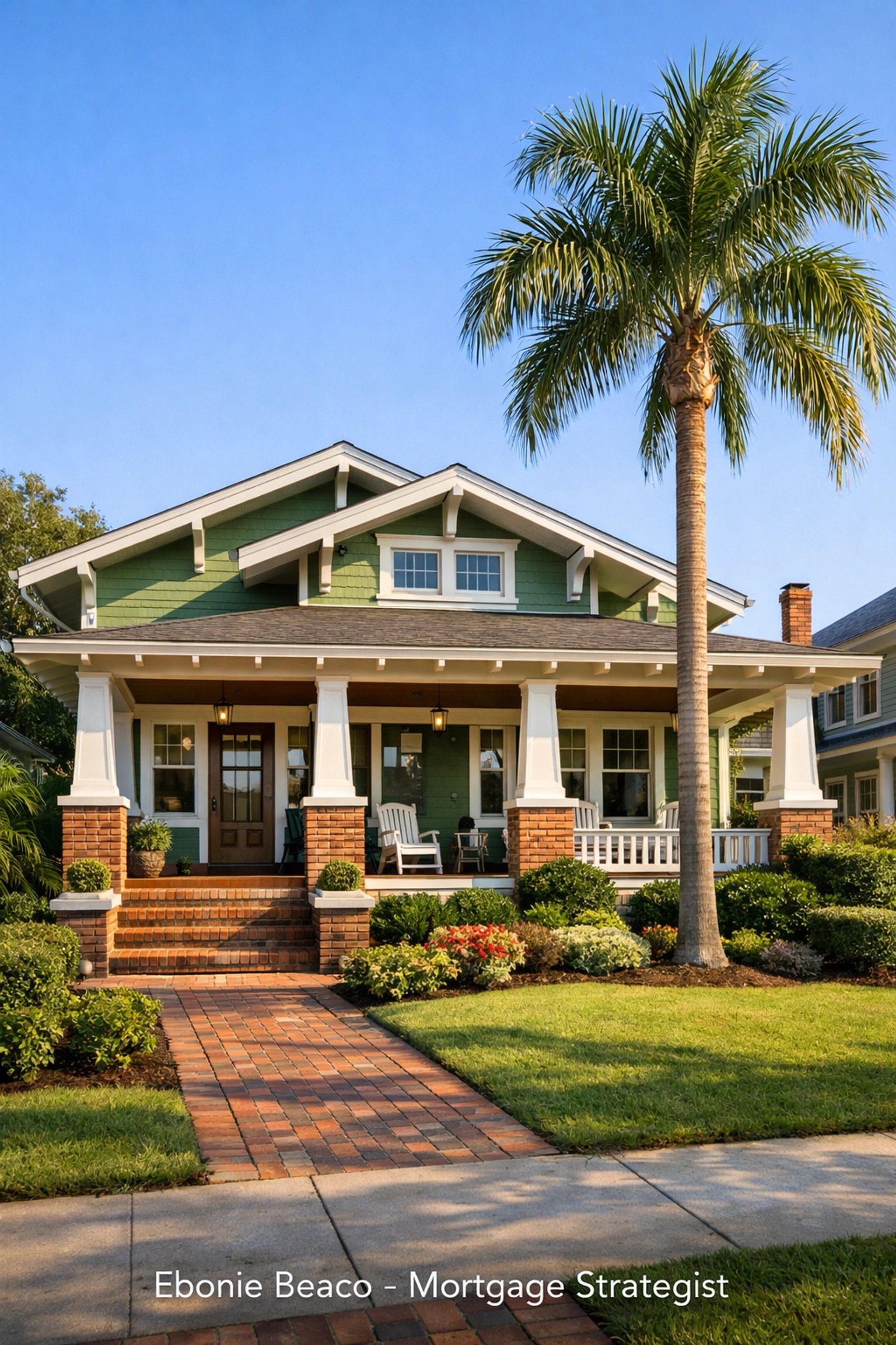Restored craftsman home in Springfield, Jacksonville, showcasing high-return Florida investment property potential.