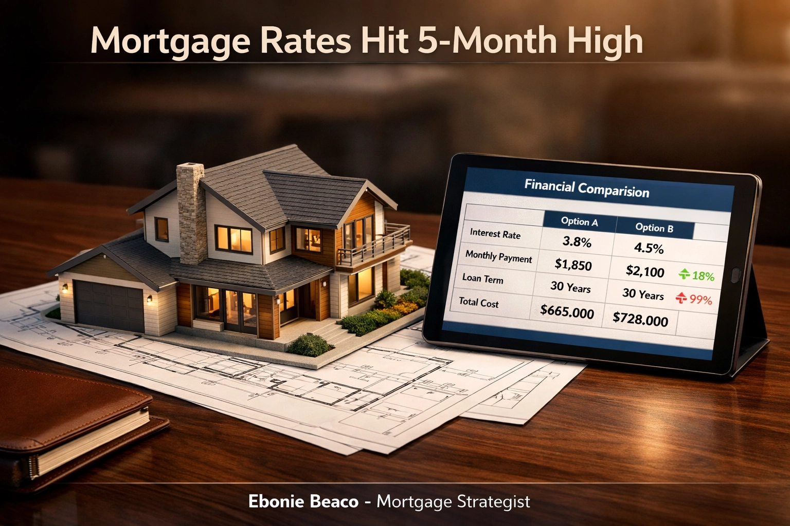 Comparison of HELOC and cash-out refinance strategies to access home equity as interest rates rise.