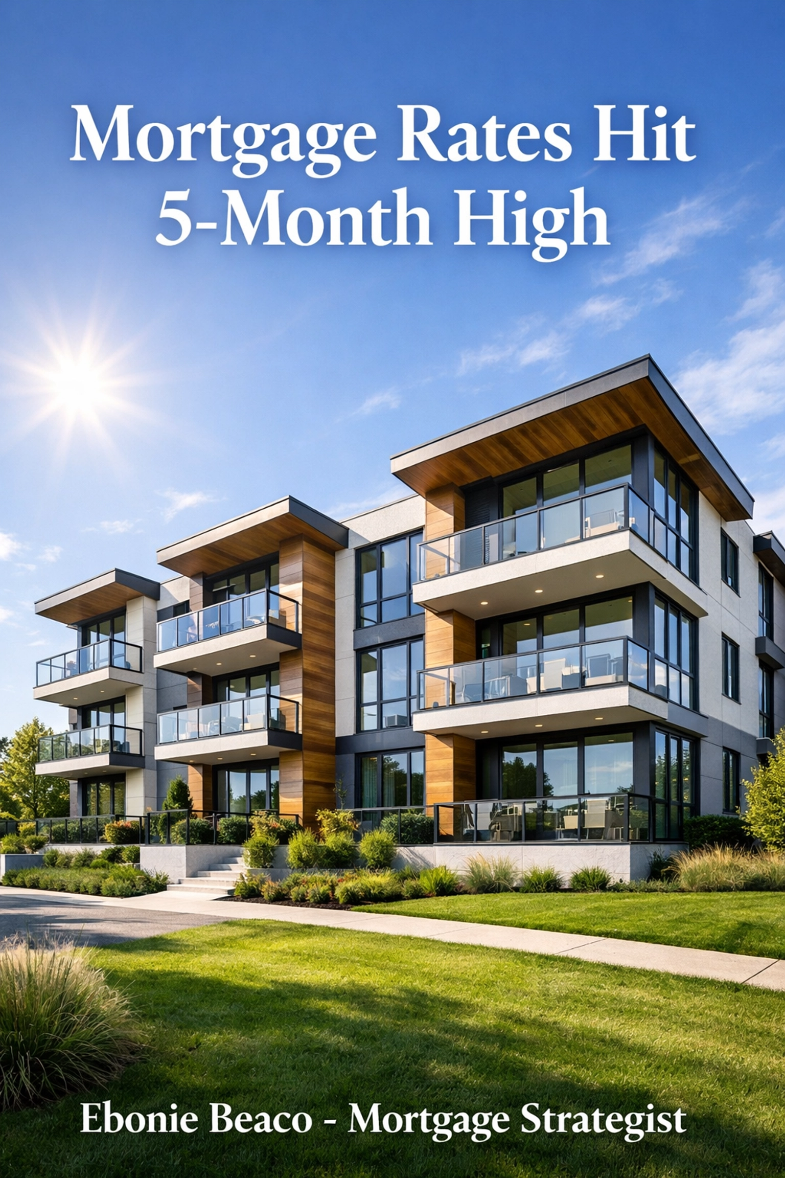 Modern multifamily apartment building illustrating real estate investment and DSCR loan strategies.