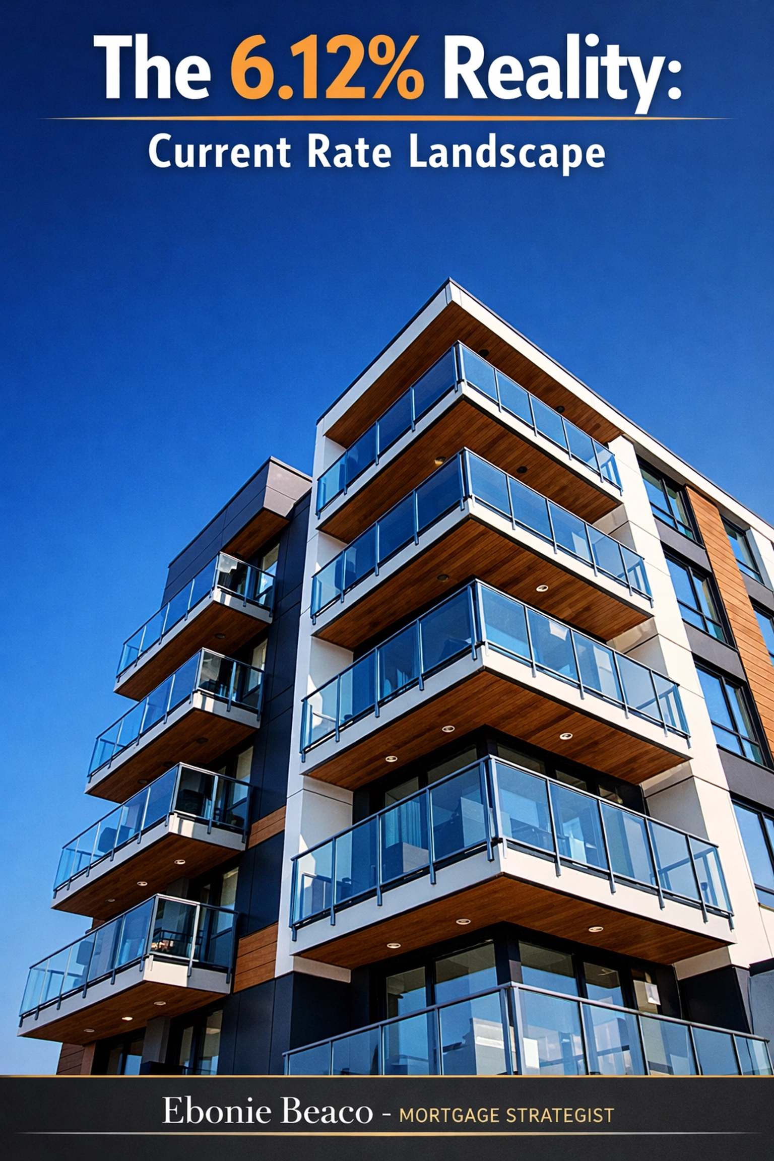 Modern multi-unit apartment building representing commercial real estate and investor loans.