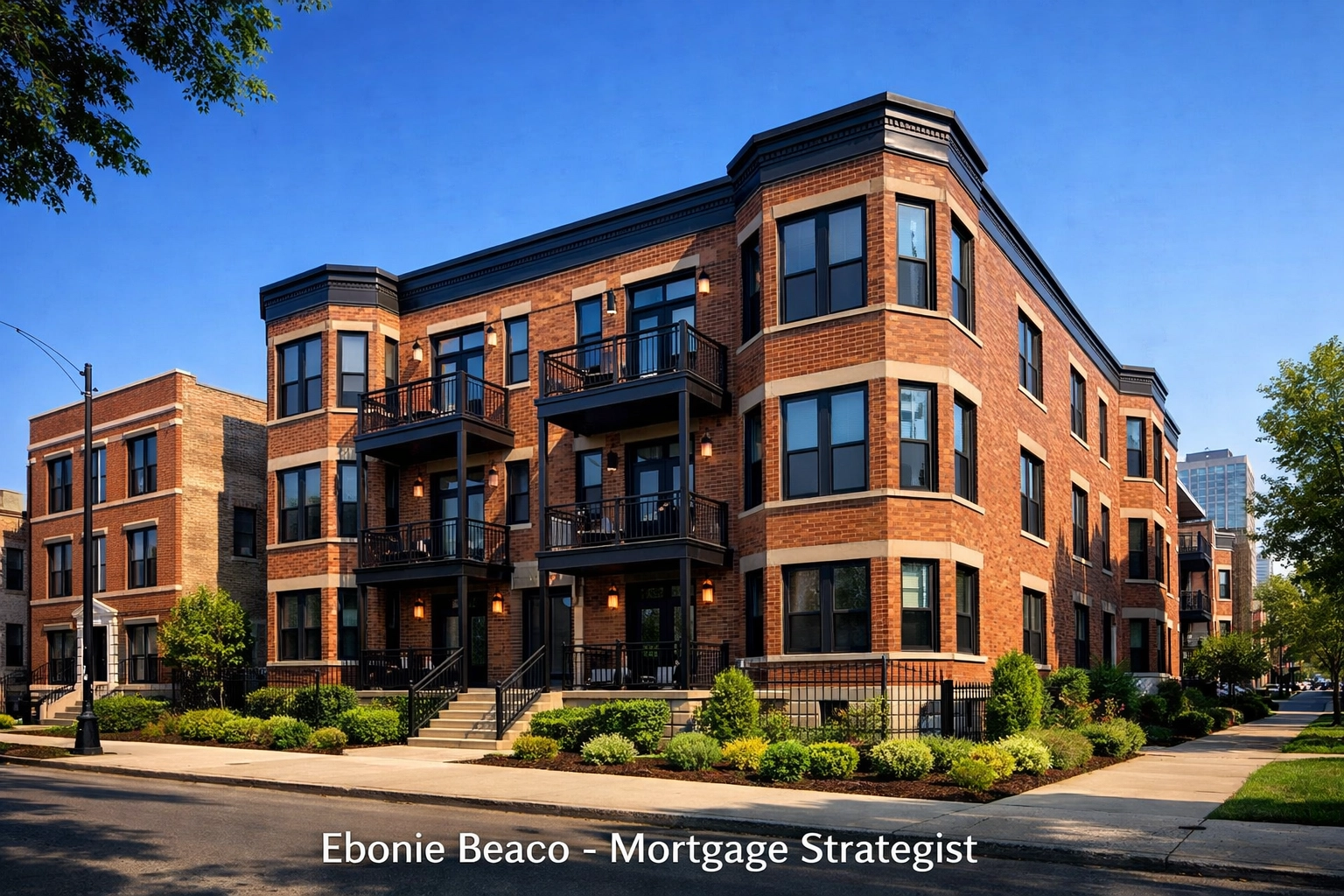 Modern multi-unit apartment building illustrating strategic real estate investment and property scaling.